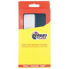 Чохол-накладка Dengos Soft для Oppo A5/A5x Green (DG-KM-15) + захисне скло (DG-KM-154)