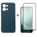 Чохол-накладка Dengos Soft для Oppo A6 Pro Blue (DG-KM-187) + захисне скло