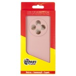 Чохол-накладка Dengos для Oppo Reno 12 F/FS Pink (DG-KM-116) + захисне скло Чохол-накладка Dengos для Oppo Reno 12 F/FS Pink (DG-KM-116) + захисне скло