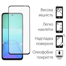 Чохол-накладка Dengos для Xiaomi Redmi 13 4G Black (DG-KM-98) + захисне скло