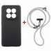 Чохол-накладка Dengos для Xiaomi Redmi Note 15 Black (DG-KM-CCRB-33) + ремінець
