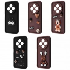 Чохол-накладка Pretty Things Case для Xiaomi Redmi 14C 4G/Poco C75 Brown/Rabbit (2003000173307)