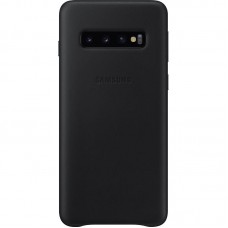 Чохол-накладка Samsung Leather Cover для Samsung Galaxy S10 SM-G973 Black (EF-VG973LBEGRU)