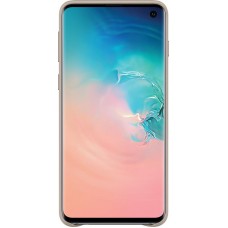 Чохол-накладка Samsung Leather Cover для Samsung Galaxy S10 SM-G973 Gray (EF-VG973LJEGRU)