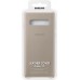 Чохол-накладка Samsung Leather Cover для Samsung Galaxy S10 SM-G973 Gray (EF-VG973LJEGRU)