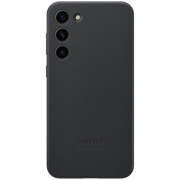 Чохол-накладка Samsung Leather Cover для Samsung Galaxy S23 Plus SM-S916 Black (EF-VS916LBEGRU)