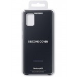 Чохол-накладка Samsung Silicone Cover для Samsung Galaxy A51 SM-A515 Black (EF-PA515TBEGRU)
