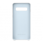 Чохол-накладка Samsung Silicone Cover для Samsung Galaxy S10 SM-G973 White (EF-PG973TWEGRU)