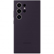 Чохол-накладка Samsung Silicone Cover для Samsung Galaxy S24 Ultra SM-S928 Dark Violet (EF-PS928TEEGWW)
