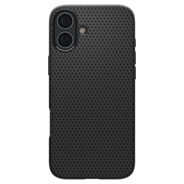Чохол-накладка Spigen Liquid Air для Apple iPhone 16 Plus Matte Black (ACS08066)
