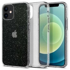 Чохол-накладка Spigen Liquid Crystal Glitter для Apple iPhone 12 Mini Crystal Quartz (ACS01741)