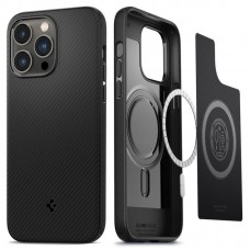 Чохол-накладка Spigen Mag Armor MagFit для Apple iPhone 14 Pro Matte Black (ACS04989)