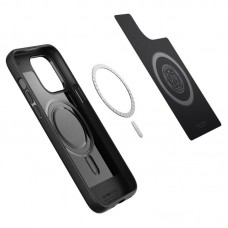 Чохол-накладка Spigen Mag Armor MagFit для Apple iPhone 14 Pro Matte Black (ACS04989)