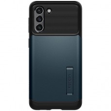 Чохол-накладка Spigen Slim Armor для Samsung Galaxy S21 SM-G991 Metal Slate (ACS02444)