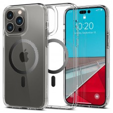 Чохол-накладка Spigen Ultra Hybrid MagFit для Apple Iphone 14 Pro Max Carbon Fiber (ACS04827)