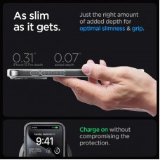 Чохол-накладка Spigen Ultra Hybrid MagFit для Apple iPhone 15 Pro Carbon Fiber (ACS06717)