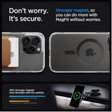 Чохол-накладка Spigen Ultra Hybrid MagFit для Apple iPhone 15 Pro Max Carbon Fiber (ACS06578)
