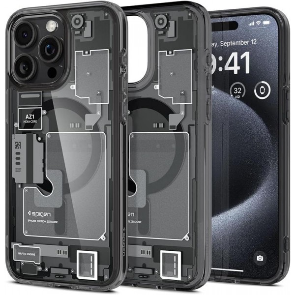 Чохол-накладка Spigen Ultra Hybrid MagFit для Apple iPhone 15 Pro Zero One (ACS06721)