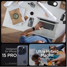 Чохол-накладка Spigen Ultra Hybrid MagFit для Apple iPhone 15 Pro Zero One (ACS06721)