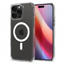 Чохол-накладка Spigen Ultra Hybrid MagFit для Apple iPhone 16 Pro White (ACS08129) Чохол-накладка Spigen Ultra Hybrid MagFit для Apple iPhone 16 Pro White (ACS08129)