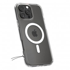 Чохол-накладка Spigen Ultra Hybrid MagFit для Apple iPhone 16 Pro White (ACS08129) Чохол-накладка Spigen Ultra Hybrid MagFit для Apple iPhone 16 Pro White (ACS08129)