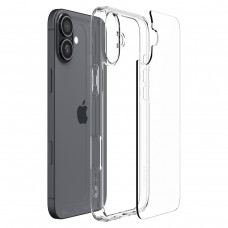 Чохол-накладка Spigen Ultra Hybrid для Apple iPhone 16 Crystal Clear (ACS08197)