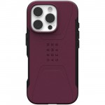 Чохол-накладка Urban Armor Gear Civilian Magsafe для Apple iPhone 16 Pro Bordeaux (114444119049) Чохол-накладка Urban Armor Gear Civilian Magsafe для Apple iPhone 16 Pro Bordeaux (114444119049)