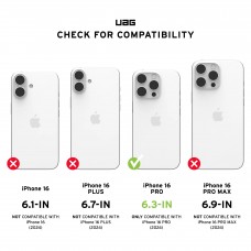 Чохол-накладка Urban Armor Gear Civilian Magsafe для Apple iPhone 16 Pro Mallard (114444115555)