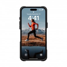 Чохол-накладка Urban Armor Gear Magsafe для Apple iPhone 16 Pro Max Plasma XTE Black/Clear (11447511404G)