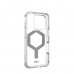 Чохол-накладка Urban Armor Gear Magsafe для Apple iPhone 16 Pro Plyo Ice/Silver (114480114333)