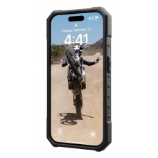 Чохол-накладка Urban Armor Gear Pathfinder Magsafe для Apple iPhone 15 Pro Silver (114281113333)