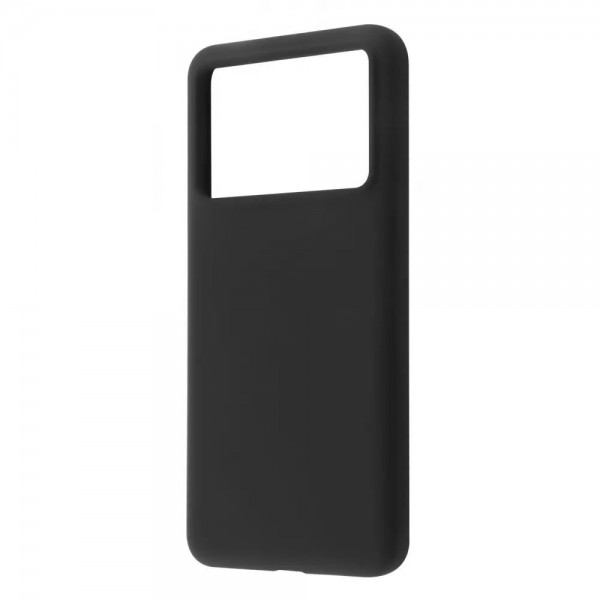 Чохол-накладка Wave Full Silicone Cover для Xiaomi Poco X6 Pro 5G Black (2001001906733)