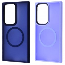 Чохол-накладка Wave Matte Insane Case with Magnetic Ring для Samsung Galaxy S24 Ultra SM-S928 Midnight Blue (2001001830588)