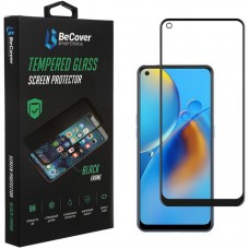 Захисне скло BeCover для Oppo A74 4G Black (706656)