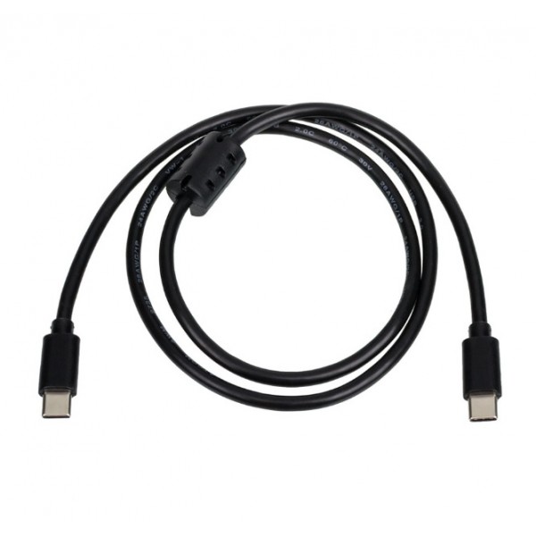 Кабель Atcom (12113) Type-C/Type-C, 0.8м, чорний
