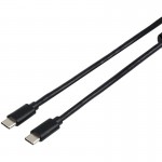 Кабель Atcom (12113) Type-C/Type-C, 0.8м, чорний