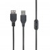 Кабель Cablexpert CCF-USB2-AMAF-6 подовжувач USB 2.0 AM/AF 1,8 м, феритовий фільтр (CCF-USB2-AMAF-6)