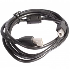 Кабель Cablexpert USB - USB Type-B V 2.0 (M/M), 1.8 м, феритовий фільтр, чорний (CCF-USB2-AMBM-6) Кабель Cablexpert USB - USB Type-B V 2.0 (M/M), 1.8 м, феритовий фільтр, чорний (CCF-USB2-AMBM-6)