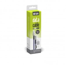 Кабель ColorWay USB - micro USB (M/M), 2.4 А, 1 м, Blue (CW-CBUM011-BL)