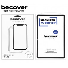 Захисне скло BeCover 10D для Xiaomi Pad 7 / 7 Pro 11.2" Black (713008)