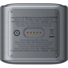 Універсальна мобільна батарея Anker Prime 20000mAh 200W Black (A1336011)