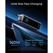 Універсальна мобільна батарея Anker Prime 20000mAh 220W Black (A110BH11) Універсальна мобільна батарея Anker Prime 20000mAh 220W Black (A110BH11)