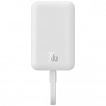Універсальна мобільна батарея Baseus Magnetic Mini 10000mAh, 30W White (P1002210B223-00)