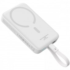Універсальна мобільна батарея Baseus Magnetic Mini 10000mAh, 30W White (P1002210B223-00)