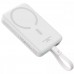 Універсальна мобільна батарея Baseus Magnetic Mini 10000mAh, 30W White (P1002210B223-00)
