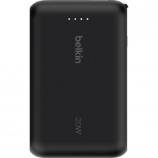 Універсальна мобільна батарея Belkin Power Bank 10000mAh 20W Black (BPB021HQBK) Універсальна мобільна батарея Belkin Power Bank 10000mAh 20W Black (BPB021HQBK)
