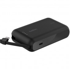 Універсальна мобільна батарея Belkin Power Bank 10000mAh 20W Black (BPB021HQBK) Універсальна мобільна батарея Belkin Power Bank 10000mAh 20W Black (BPB021HQBK)