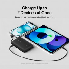 Універсальна мобільна батарея Belkin Power Bank 10000mAh 20W Black (BPB021HQBK) Універсальна мобільна батарея Belkin Power Bank 10000mAh 20W Black (BPB021HQBK)