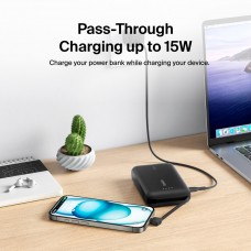 Універсальна мобільна батарея Belkin Power Bank 10000mAh 20W Black (BPB021HQBK) Універсальна мобільна батарея Belkin Power Bank 10000mAh 20W Black (BPB021HQBK)