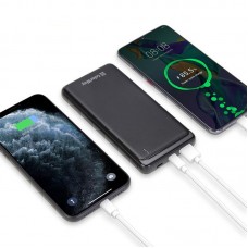 Універсальна мобільна батарея ColorWay Slim PD 10000mAh Black (CW-PB100LPG3BK-PD)